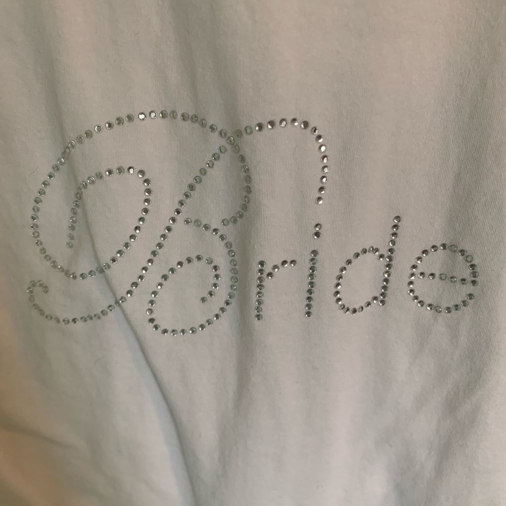 Bride zip up hoodie
